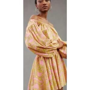 MISA Los Angeles Jordana Off Shoulder Mini Dress Sz. S